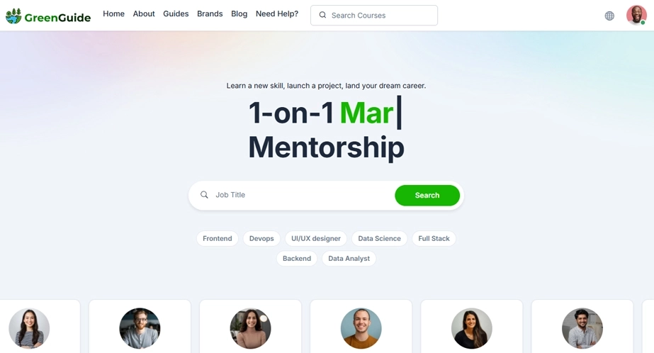 Green Guide Website